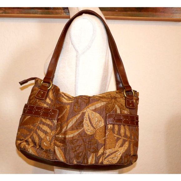 Relic Tapestry Medium Shoulderbag Purse Fall Colors - Picture 4 of 14